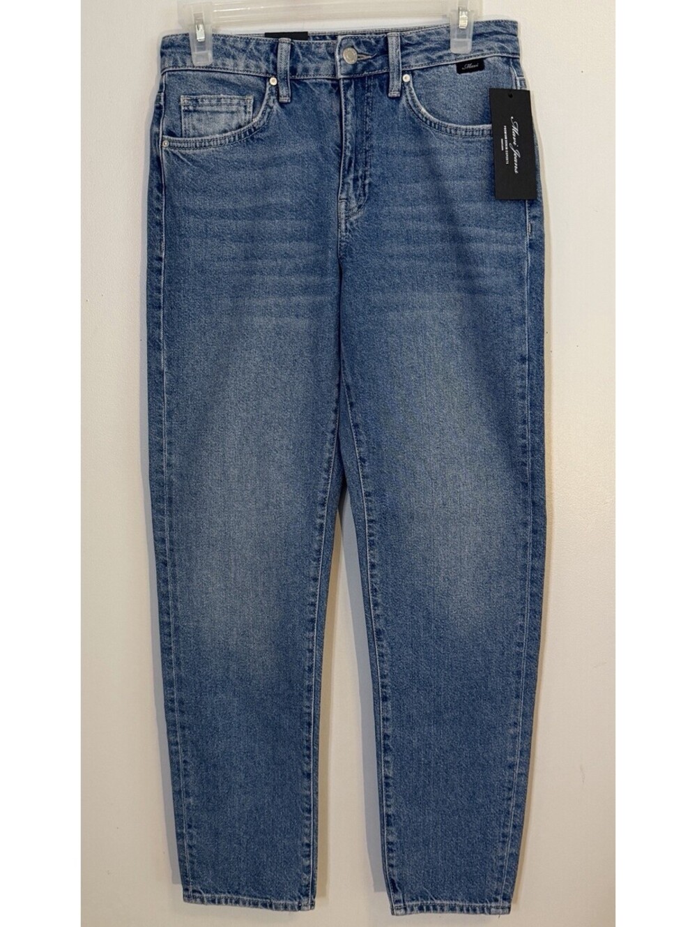 Mavi New Soho High Rise Girlfriend Jeans Women’s Sz 26 Med Wash Premium Denim